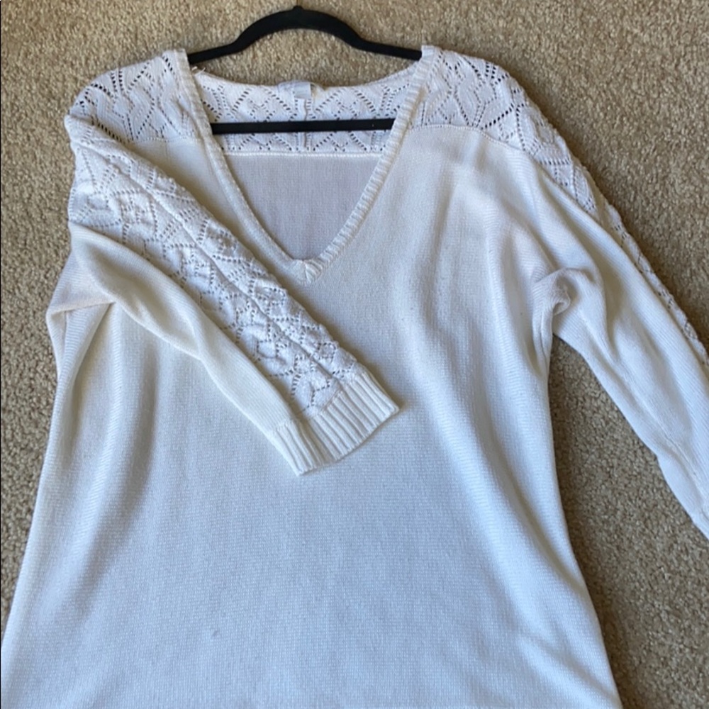 3/4 sleeve sweater
